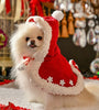 Pet Dog Christmas Holiday Cloak