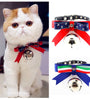 Cute Puppy Kitten Dogs Cat Pet Bow Tie Bell Bowtie Adjustable Bowknot Collars Pet Products Dog Accessories