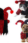 Halloween Funny Clown Pet Dog Cat Costume