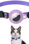 Reflective Collar Waterproof Holder Case For Airtag Air Tag Airtags Protective Cover Cat Dog Kitten Puppy Nylon Collar