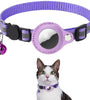 Reflective Collar Waterproof Holder Case For Airtag Air Tag Airtags Protective Cover Cat Dog Kitten Puppy Nylon Collar