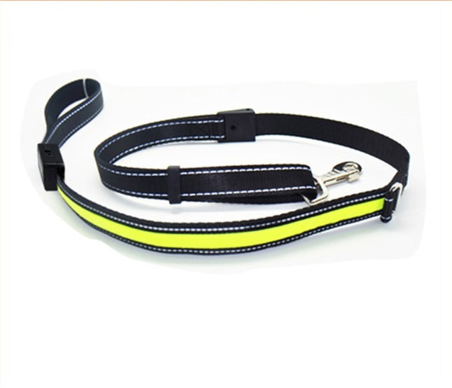 Led Dog Collar, USB Rechargeable Flash Dog Necklace Light, Pet Safety Collar Makes Your Beloved Dogs Be Seen at Night for Small Medium Large Dogs