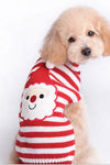 Pet dog clothes christmas pompom christmas small