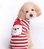 Pet dog clothes christmas pompom christmas small