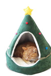 Christmas Tree Cat Bed