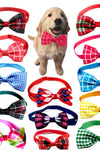 Plaid Pet Tie Cat Dog Scarf Accessories Pet Accessories