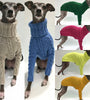 Winter Solid High Collar Dog Sweater Pet Products