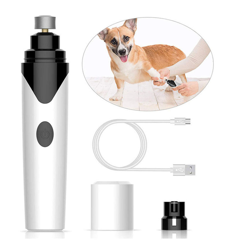 Pet Dog Cat Pencil Sharpener, Electric Nail Clippers Cleaning Nail Clippers