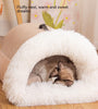 New Splice Portable Pet Nest Portable Autumn And Winter Warm Dog Nest Moisture-proof Long Fur Cat Nest Cross Border Pet Nest