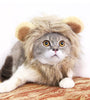 Funny Pet Hat For Small Dogs Cats Hat Emulation Lion Hair Mane Ears Head Cap Scarf Pet Halloween Festival Costume