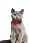 Pet Supplies Cat Bow Detachable Christmas