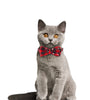 Pet Supplies Cat Bow Detachable Christmas