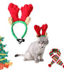 Dog Christmas headgear cat headdress