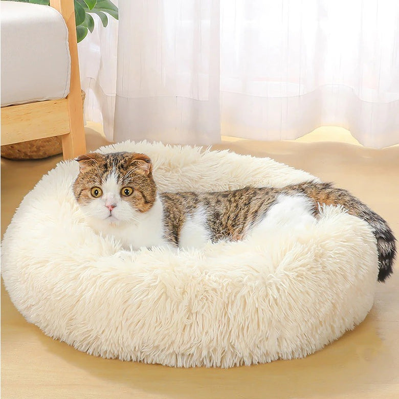 Dog Bed Super Soft Washable Long Plush Pet Deep Sleep Dog House Velvet Mats Sofa For Dog Basket Pet Cat Bed