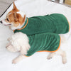 Absorbent Pet Bathrobe With Waist - wrapped Microfiber Clothing - PawfectPicks