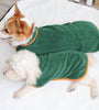 Absorbent Pet Bathrobe With Waist - wrapped Microfiber Clothing - PawfectPicks