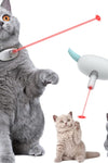 Automatic Cat Toy Smart Laser Teasing Cat Collar Electric USB Charging Kitten Amusing Toys Interactive Training Pet Items - PawfectPicks