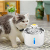 Automatic Pet Cat Water Fountain With LED Lighting USB Dogs Cats Mute Drinker Feeder Bowl Drinking Dispenser - PawfectPicks