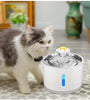 Automatic Pet Cat Water Fountain With LED Lighting USB Dogs Cats Mute Drinker Feeder Bowl Drinking Dispenser - PawfectPicks