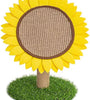 Sisal-Covered Cat Claw Scratcher Pole With Sunflower Cat Scratching Post And Flower Cat Tree Furniture