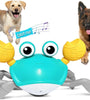 Crawling Crab Dog Toys Escaping Crab Dog Toy With Obstacle Avoidance Sensor Interactive Dog Toys With Music Sounds Lights For Dogs Cats Pets Christmas Toy Gifts For Puppy Small Medium Dogs