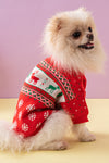 Christmas Tree Elk Christmas Dog Sweater