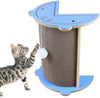 Cat Corner Scratcher Cardboard Kitten Scratching Pad For Wall And Corner Vertical Kitty Scratch Board With Hanging Ball For Indoor Cat Protect Furniture Durable Pet Wear Resistant Mat For Sofa Tree - PawfectPicks