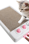 Cat Scratcher Toy Interactive Whack A Mole Cat Toy Cardboard Cat Scratcher Cat Scratching Board Cat Scratching Pad For Indoor Cats Cat Enrichment Toys - PawfectPicks