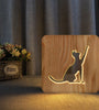 Cat Shape Christmas Night Light - PawfectPicks