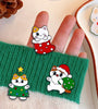 Christmas Brooch Original Cartoon Cat - PawfectPicks