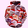 Christmas Cat Digital Printing Men's Hoodie - PawfectPicks