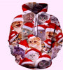 Christmas Cat Digital Printing Men's Hoodie - PawfectPicks