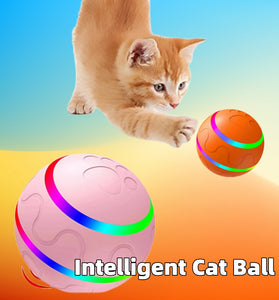 Pet New Cat Wicked Ball Toy Intelligent Ball USB Cat Toys Self Rotating Ball Automatic Rotation Ball