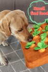 Pet Dog Toys Carrot Plush Toy Vegetable Chew Toy For Dogs Snuffle Mat For Dogs Cats Durable Chew Puppy Toy Dogs Accessories